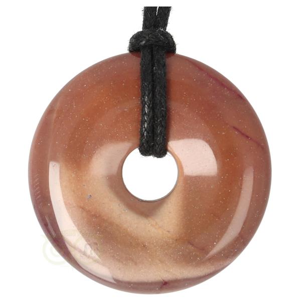 Grote foto mookaiet donut edelsteen hanger nr 11 4 cm verzamelen overige verzamelingen