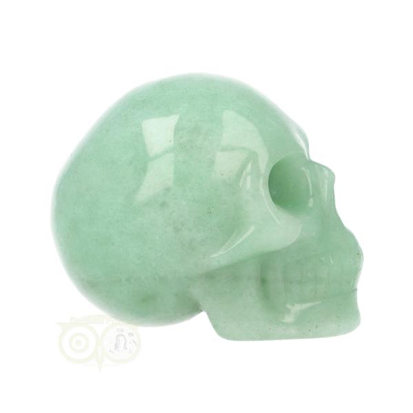 Grote foto groene aventurijn schedel nr 17 96 gram verzamelen overige verzamelingen