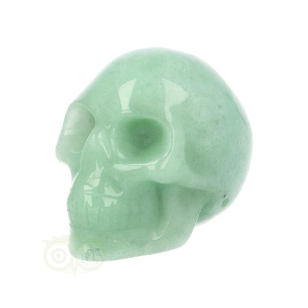 Grote foto groene aventurijn schedel nr 17 96 gram verzamelen overige verzamelingen