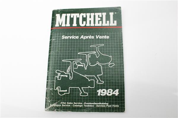Grote foto mitchell after sales service 1984 service apres vente kundendienstkatalog sport en fitness vissport