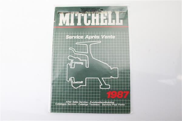 Grote foto mitchell service catalogus 1987 service apres vente after sales service sport en fitness vissport