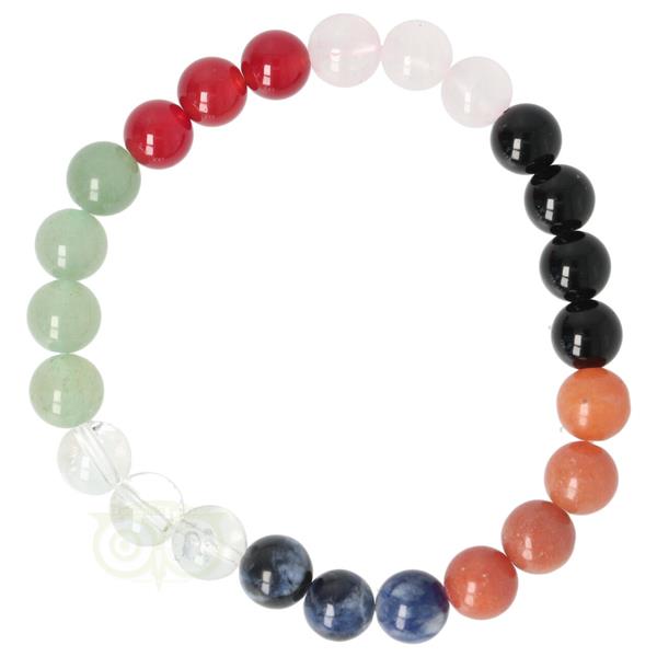 Grote foto chakra kleuren armband 8 mm verzamelen overige verzamelingen