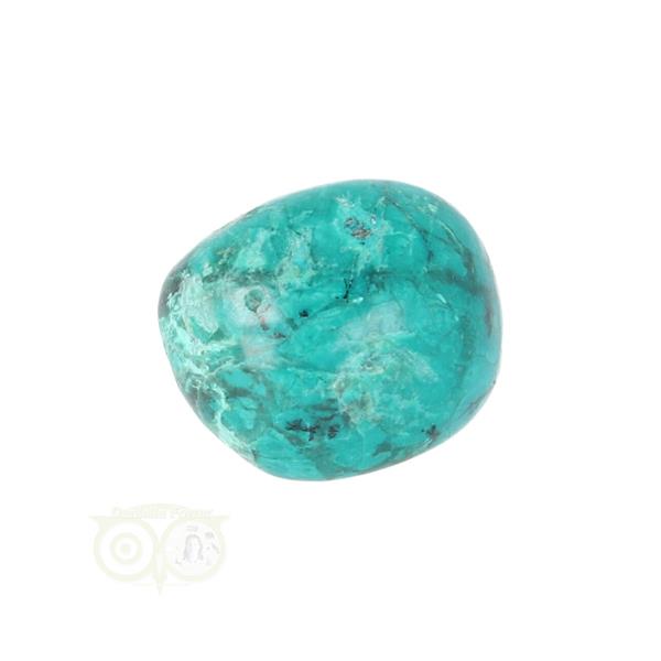 Grote foto chrysocolla trommelsteen nr 24 15 gram verzamelen overige verzamelingen