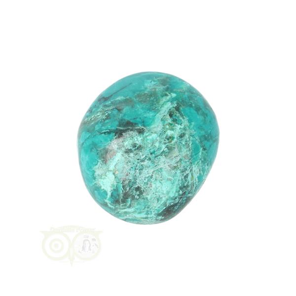 Grote foto chrysocolla trommelsteen nr 24 15 gram verzamelen overige verzamelingen