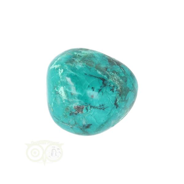 Grote foto chrysocolla trommelsteen nr 24 15 gram verzamelen overige verzamelingen