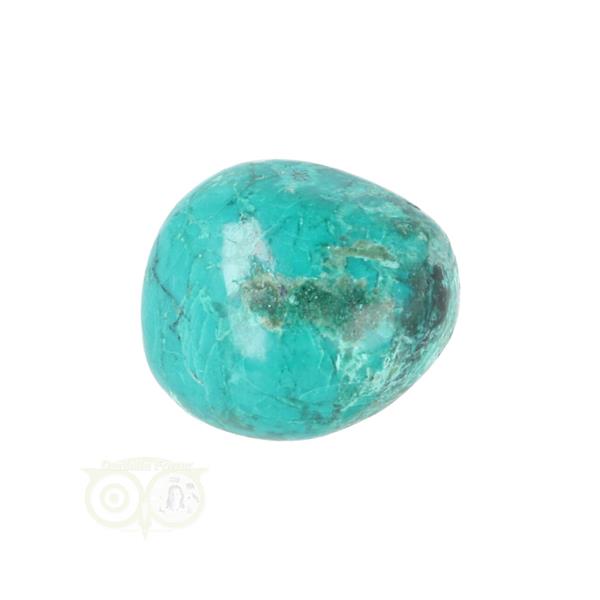 Grote foto chrysocolla trommelsteen nr 24 15 gram verzamelen overige verzamelingen