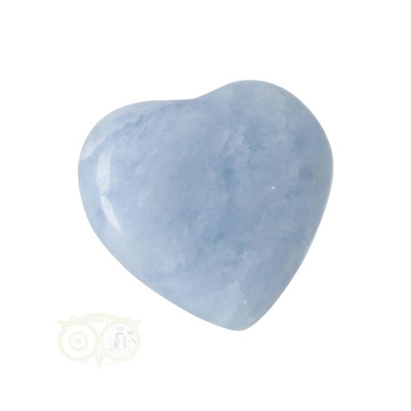 Grote foto blauwe calciet hart 3 cm nr 30 25 gram madagaskar verzamelen overige verzamelingen