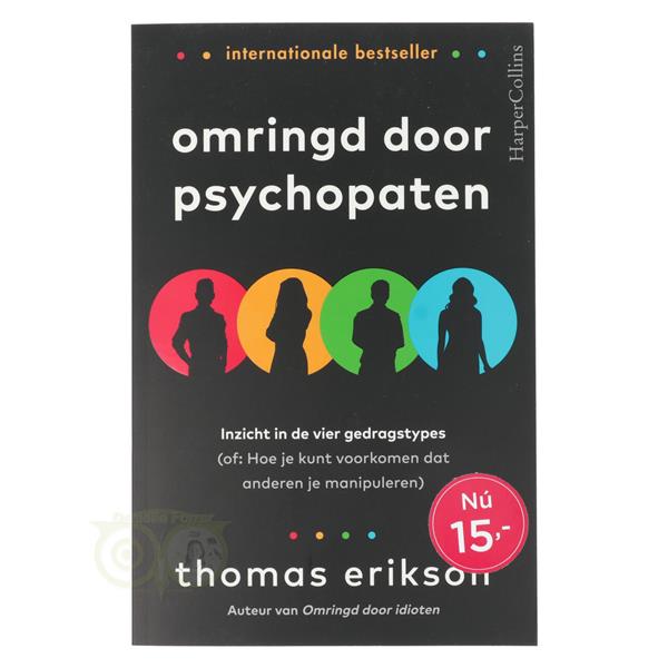 Grote foto omringd door psychopaten thomas erikson boeken overige boeken