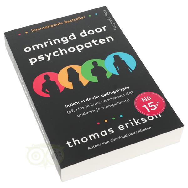 Grote foto omringd door psychopaten thomas erikson boeken overige boeken