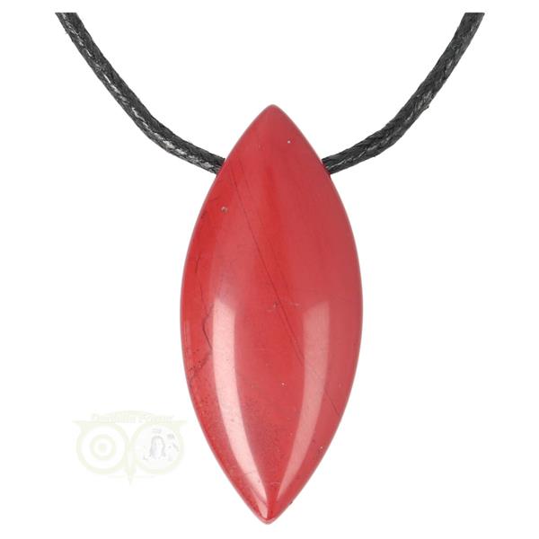Grote foto rode jaspis ovaal hanger nr 16 12 gram sieraden tassen en uiterlijk bedels en hangers