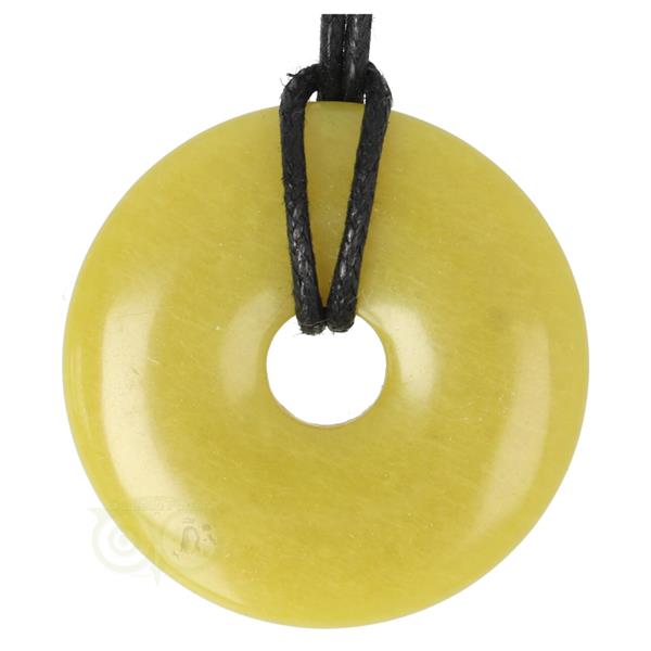 Grote foto lizardiet noorse jade donut hanger nr 8 4 cm verzamelen overige verzamelingen