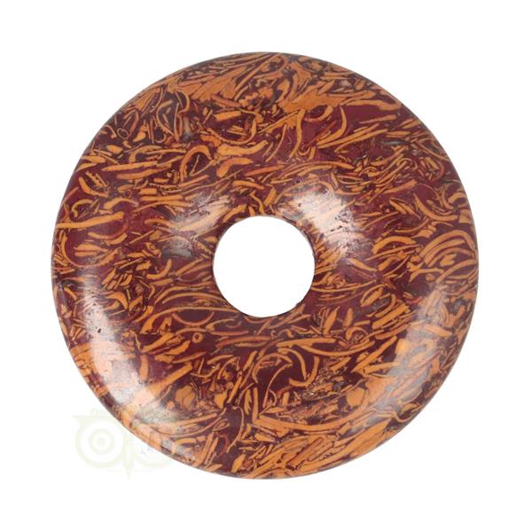 Grote foto coquina jaspis edelstenen donut hanger nr 4 4 cm verzamelen overige verzamelingen