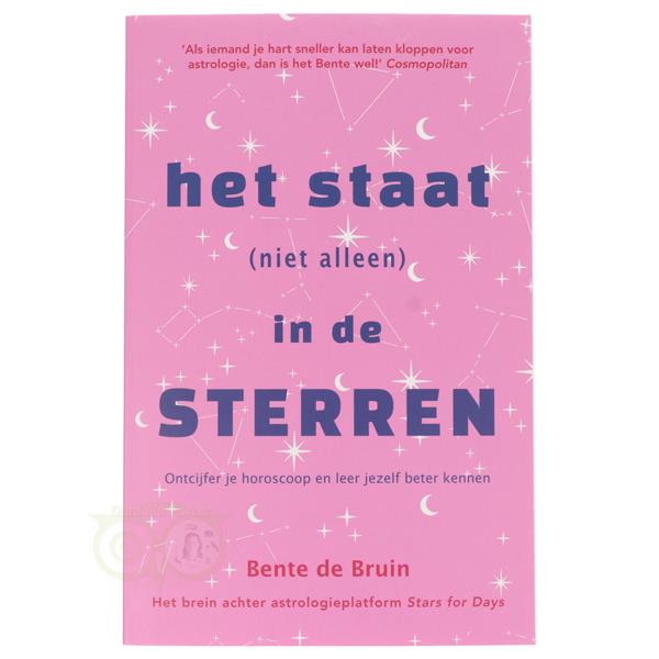 Grote foto het staat niet alleen in de sterren bente de bruin boeken overige boeken