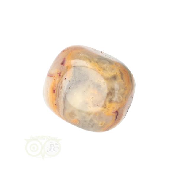 Grote foto crazy lace agaat trommelsteen nr 26 16 gram verzamelen overige verzamelingen