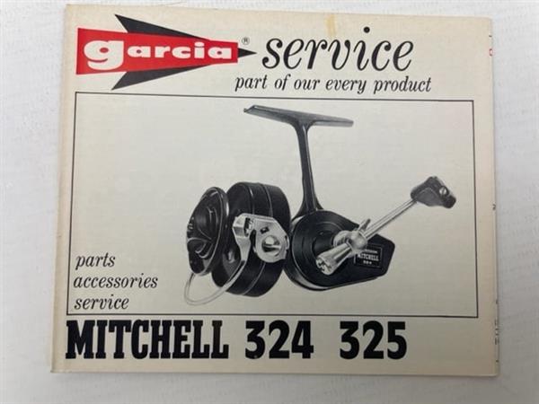 Grote foto garcia service boekje van mitchell 324 325 molen sport en fitness vissport