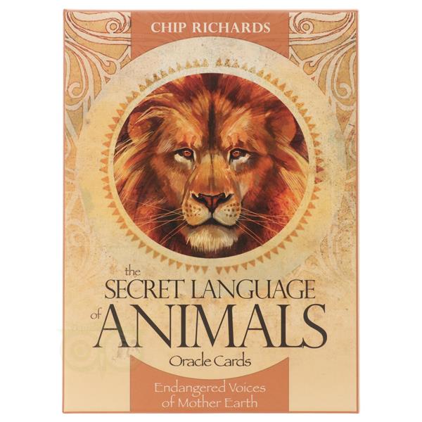Grote foto the secret language of animals oracle cards chip richards boeken overige boeken