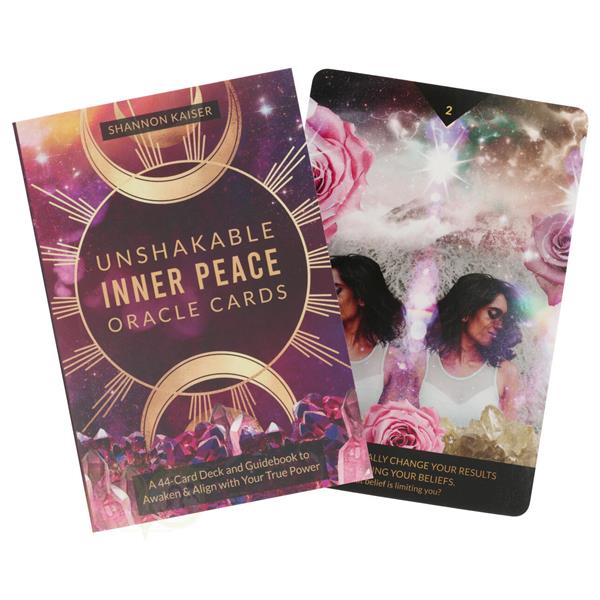 Grote foto unshakable inner peace oracle cards shannon kaiser engelstalig boeken overige boeken