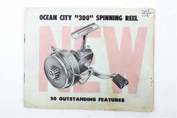 Grote foto ocean city 300 spinning reel molen onderhoud en garantie boekje sport en fitness vissport