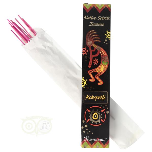 Grote foto native spirits wierook kokopelli roos 12 sticks huis en inrichting woningdecoratie