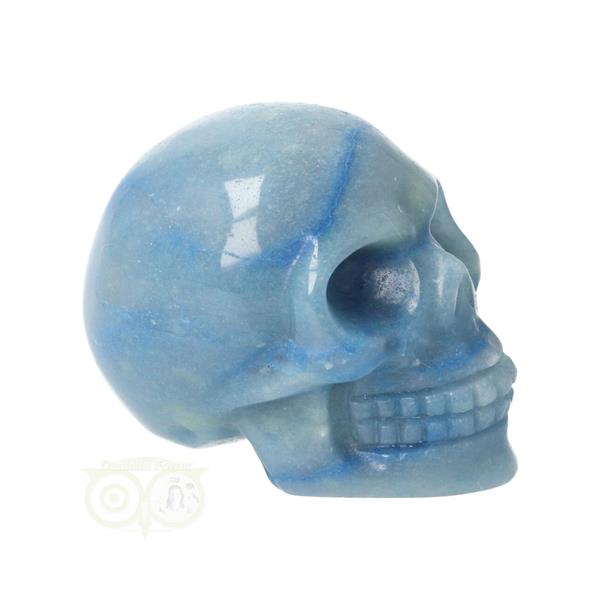 Grote foto blauwe kwarts schedel nr 17 102 gram verzamelen overige verzamelingen