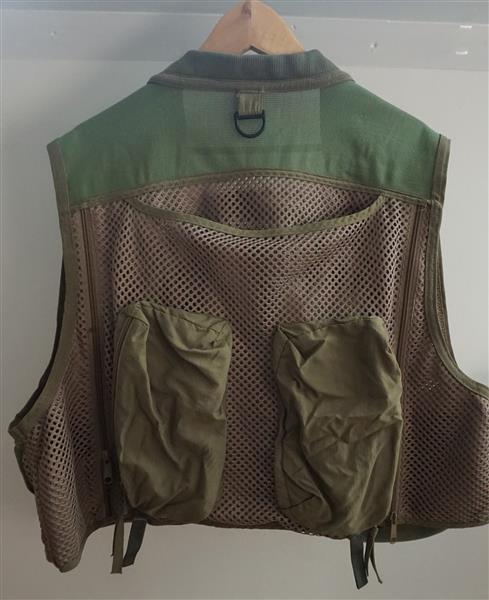 Grote foto orvis fly jacket maat l vliegvisvest kleding heren truien en vesten