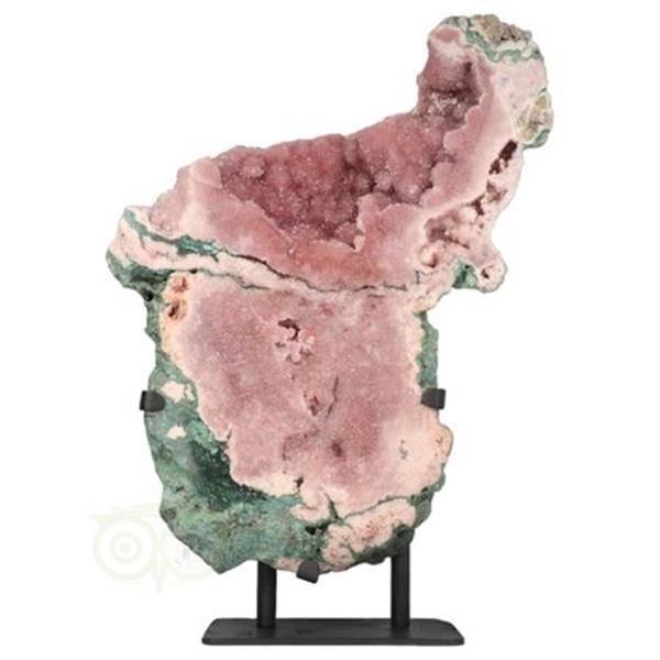 Grote foto roze amethist pink amethist op standaard 6.7 kilo verzamelen overige verzamelingen