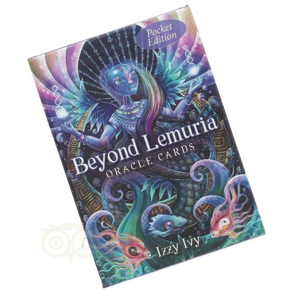 Grote foto beyond lemuria oracle cards izzy ivy pocket edition boeken overige boeken