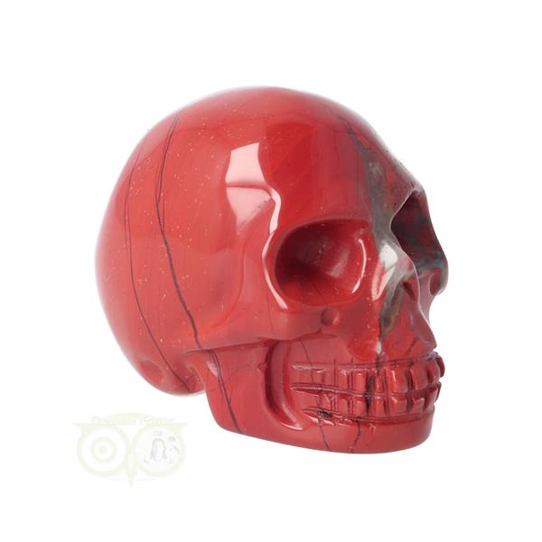 Grote foto rode jaspis schedel nr 9 94 gram verzamelen overige verzamelingen