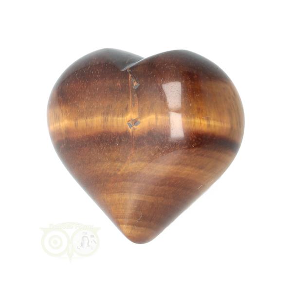 Grote foto tijgeroog hart 4 cm nr 23 38 gram verzamelen overige verzamelingen