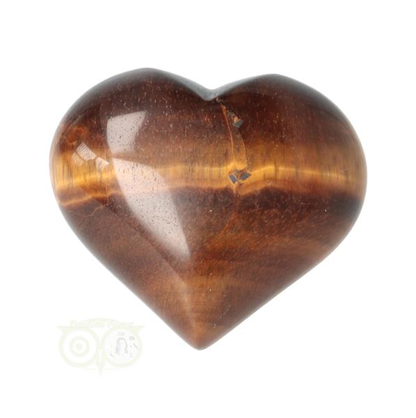 Grote foto tijgeroog hart 4 cm nr 23 38 gram verzamelen overige verzamelingen