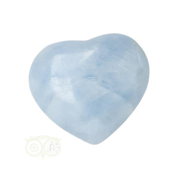 Grote foto blauwe calciet hart 3 cm nr 25 27 gram madagaskar verzamelen overige verzamelingen