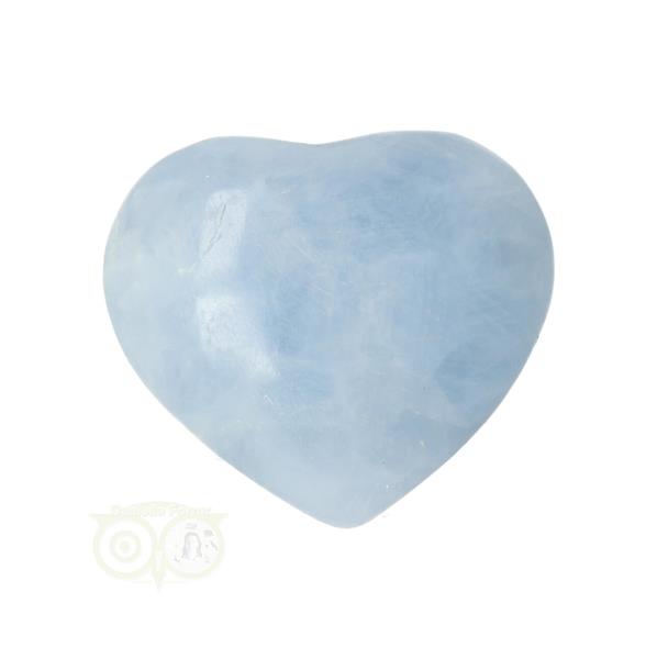 Grote foto blauwe calciet hart 3 cm nr 25 27 gram madagaskar verzamelen overige verzamelingen
