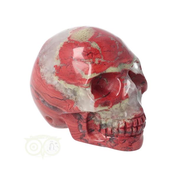Grote foto rode jaspis schedel nr 6 110 gram verzamelen overige verzamelingen