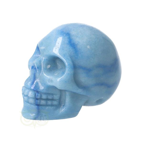Grote foto blauwe kwarts schedel nr 9 95 gram verzamelen overige verzamelingen