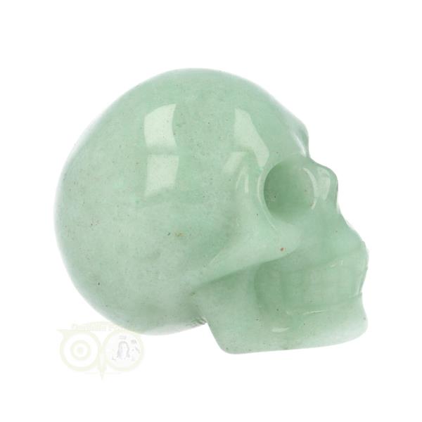 Grote foto groene aventurijn schedel nr 10 84 gram verzamelen overige verzamelingen