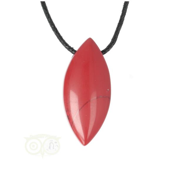Grote foto rode jaspis ovaal hanger nr 14 11 gram sieraden tassen en uiterlijk bedels en hangers