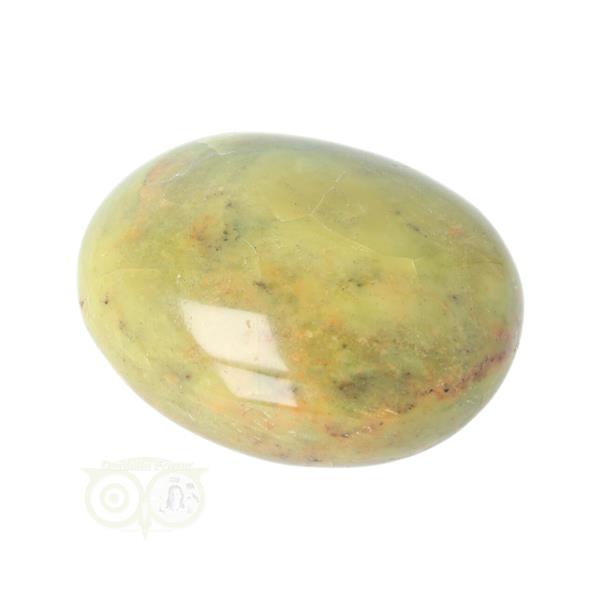 Grote foto groene opaal handsteen nr 35 87 gram madagaskar verzamelen overige verzamelingen