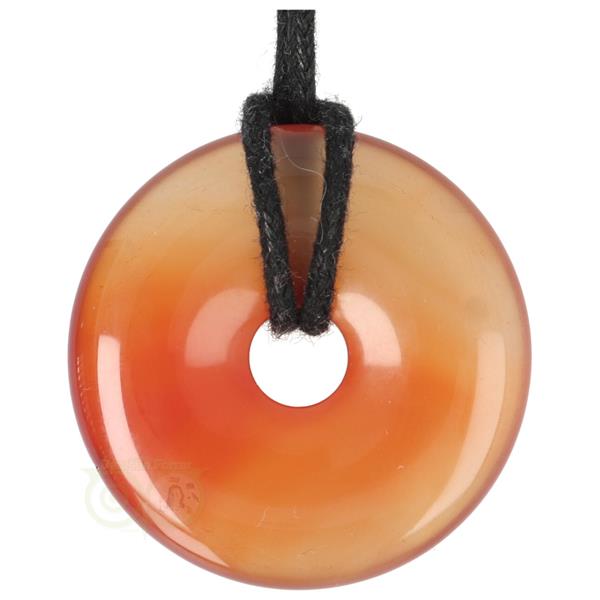 Grote foto carneool donut hanger nr 7 4 cm verzamelen overige verzamelingen