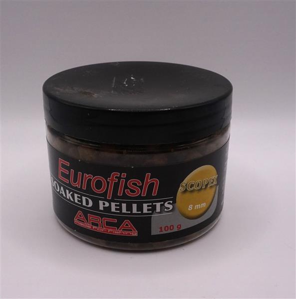 Grote foto arca eurofish soaked pellets 8 mm scopex sport en fitness vissport