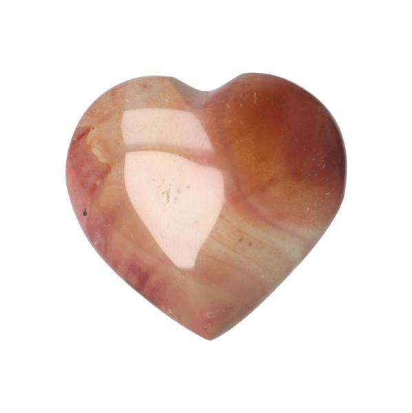 Grote foto polychroom jaspis hart 3 cm nr 20 21 gram madagaskar verzamelen overige verzamelingen