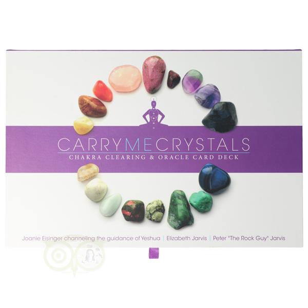 Grote foto carry me crystals chakra clearing oracle card deck engelse versie boeken overige boeken