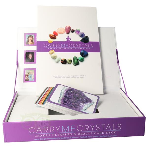 Grote foto carry me crystals chakra clearing oracle card deck engelse versie boeken overige boeken