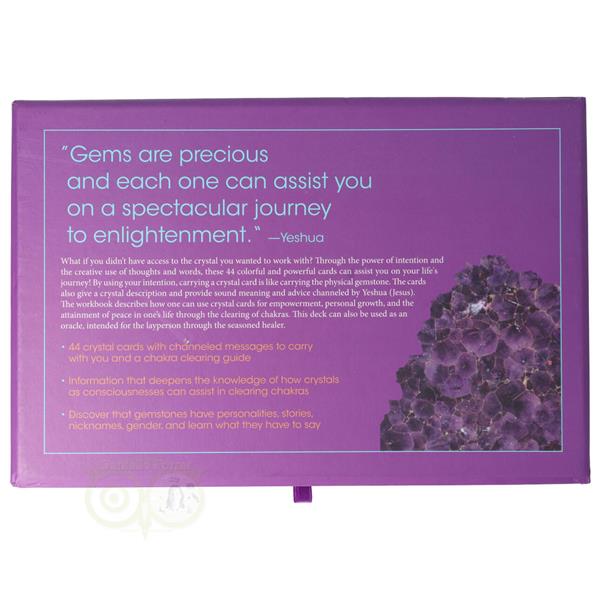 Grote foto carry me crystals chakra clearing oracle card deck engelse versie boeken overige boeken