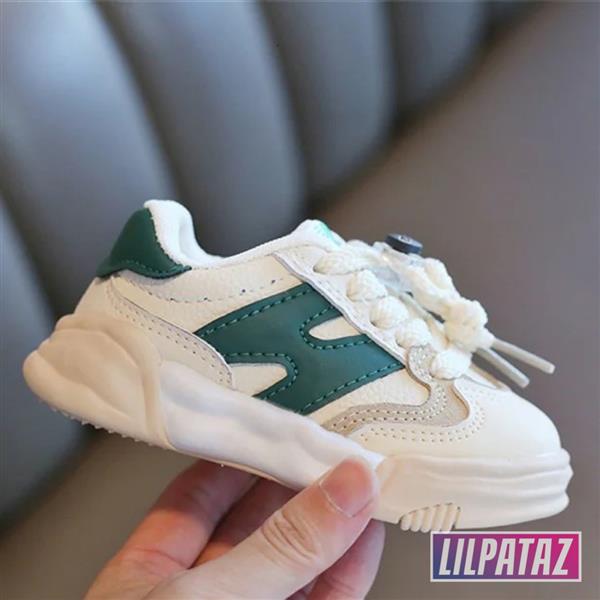 Grote foto performerz off white green maat 21 30 kindersneakers maat 21 kinderen en baby schoenen voor meisjes