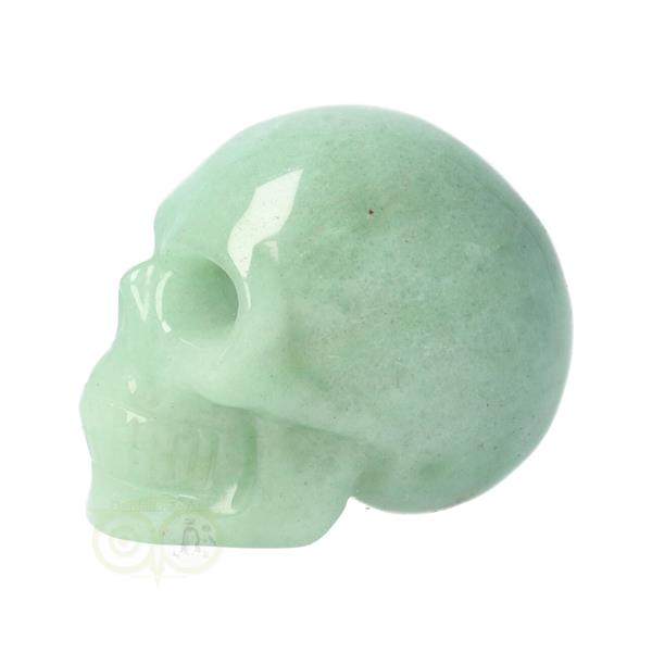 Grote foto groene aventurijn schedel nr 1 102 gram verzamelen overige verzamelingen