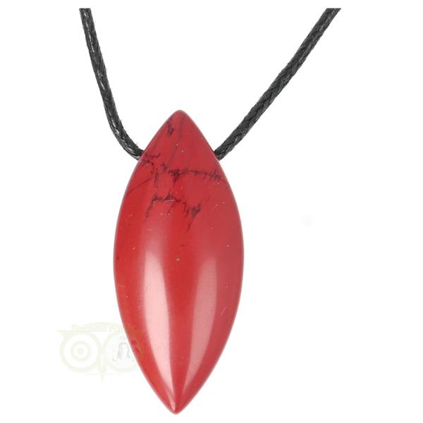 Grote foto rode jaspis ovaal hanger nr 8 11 gram sieraden tassen en uiterlijk bedels en hangers