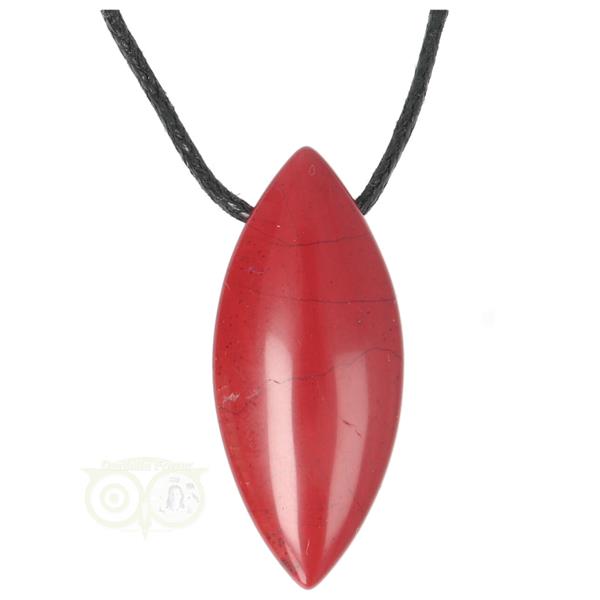 Grote foto rode jaspis ovaal hanger nr 7 12 gram sieraden tassen en uiterlijk bedels en hangers