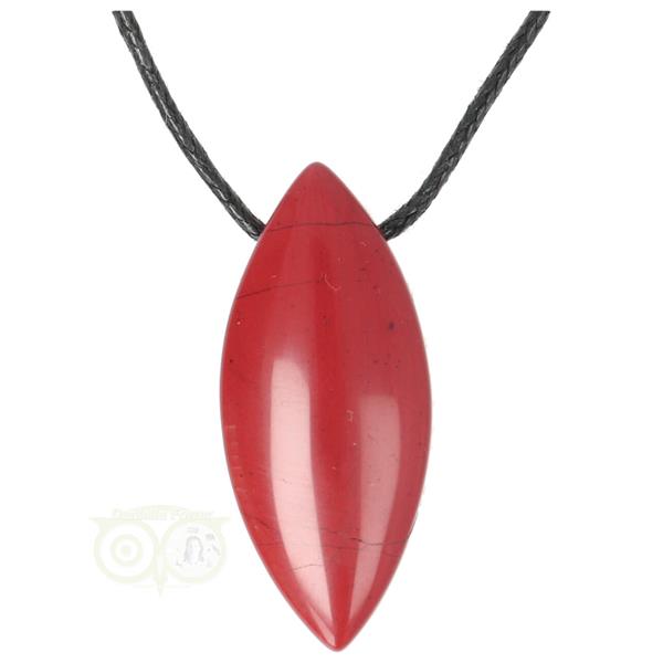 Grote foto rode jaspis ovaal hanger nr 7 12 gram sieraden tassen en uiterlijk bedels en hangers