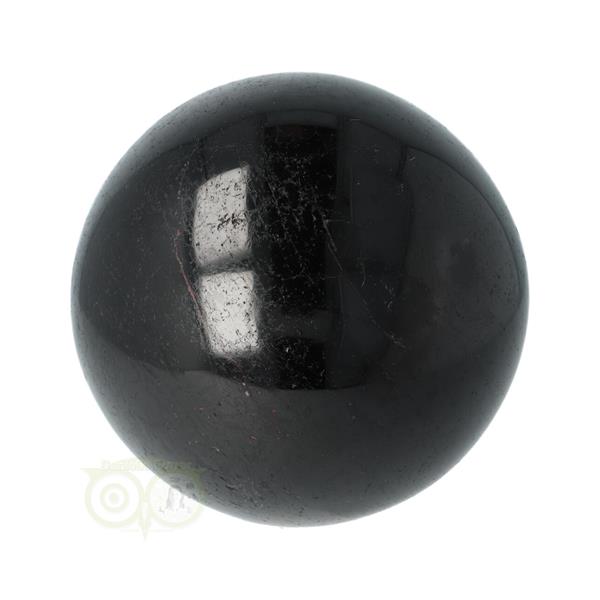 Grote foto zwarte toermalijn bol 7.25 cm 618 gram verzamelen overige verzamelingen
