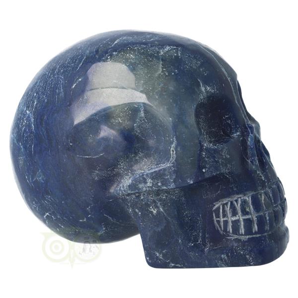 Grote foto blauwe kwarts kristallen schedel 1146 gram verzamelen overige verzamelingen